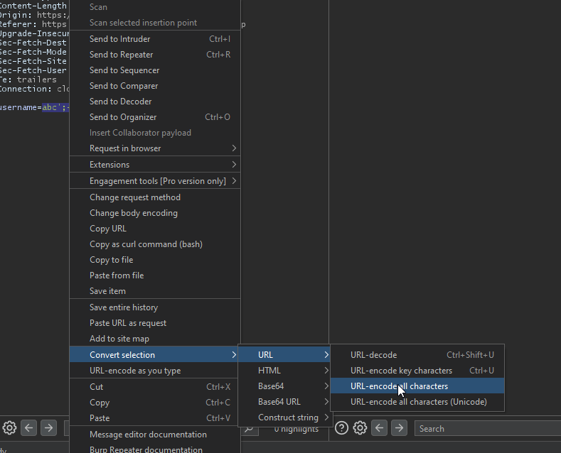 How to obfuscate URL/form data parameters to bypass WAF for SQL injections? image 6